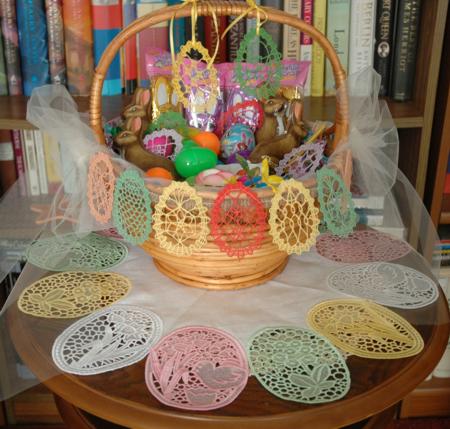 Easter Basket with FSL Eggs image 1