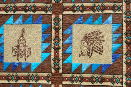 Native American Bed Quilt image 10