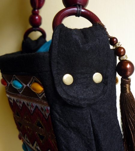Hand Bag with East African Motif image 15
