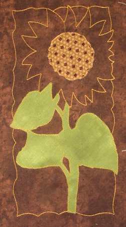 Sunflower Applique with Cutwork Lace image 6