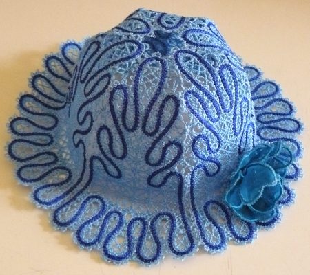 FSL Battenberg Lace Hat for 18-inch Dolls image 5