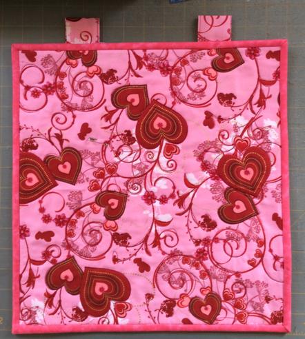 Be My Valentine Quilted Wall Hanging image 13