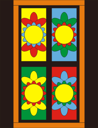Stained Glass Wall Hanging 5