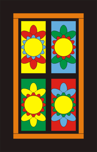 Stained Glass Wall Hanging 6