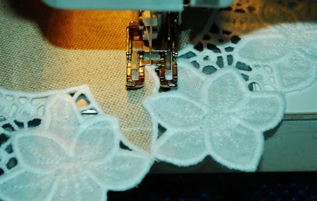 Crocus Cutwork Lace Border and Doilies image 10