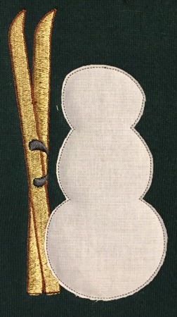 Snowman Applique Set image 11