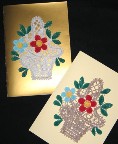 FSL Battenberg Lace Motifs for Greeting Cards and Scrapbooking image 1
