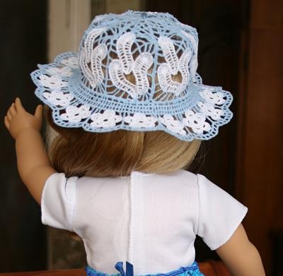 FSL Crochet Hat for 18-inch Dolls image 7