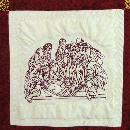 Life of Jesus Wall Quilt image 13