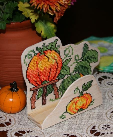 Pumpkin Napkin Holder image 11