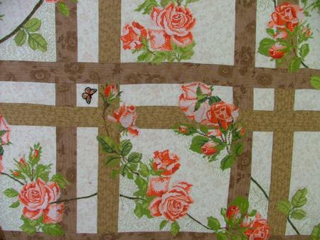 Roses in My Garden Wall Quilt image 15