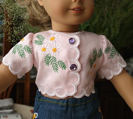 Blouse for 18-inch Dolls image 1