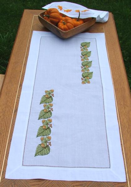 Advanced Runner, Placemats  and Table blanks with  Designs. Embroidery Napkins runner table embroidery
