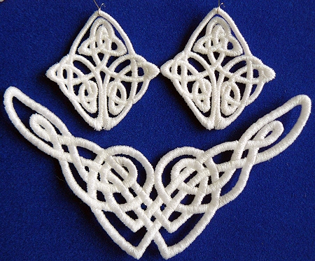 FSL Celtic Designs for Necklace and Earrings image 1