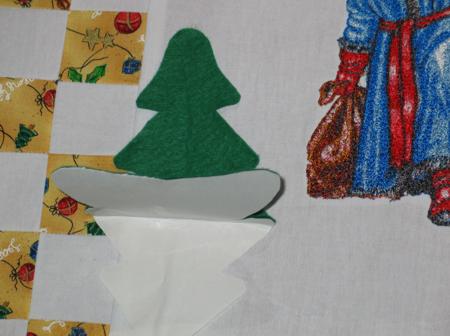 Santa Wall Hanging or Table Quilt image 13