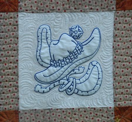 "Stay in the Saddle" Quilt image 13