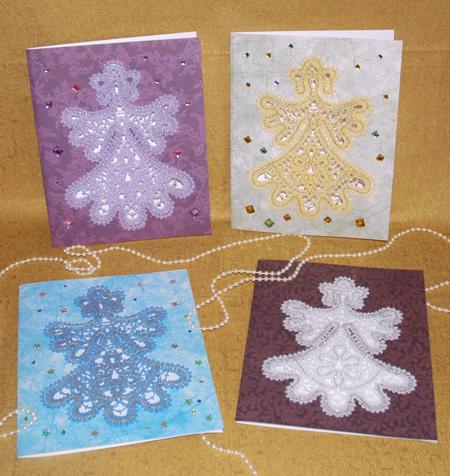 Greeting Cards with Angel Lace image 1