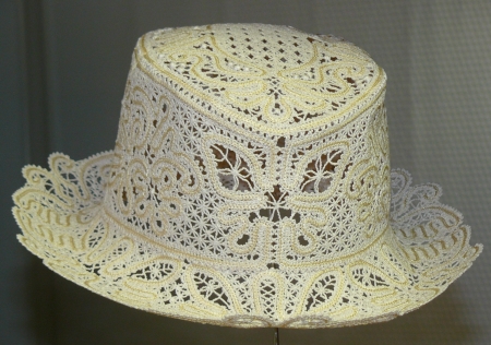FSL Battenberg Lace Summer Hat II image 1