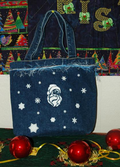 Christmas Tote Bags with Embroidery image 9