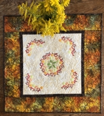 Autumn Leaf Burst Tabletopper