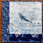 Blue Whale Wall Quilt