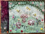 Fairy Meadow Wall Art Quilt