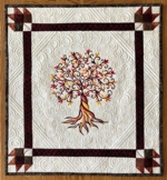 Fall Tree wall quilt