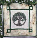 Celtic Tree of Life wall quilt