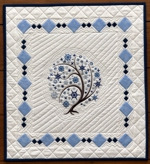 Winter Tree Art Quilt