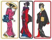 Geisha Bookmark Set