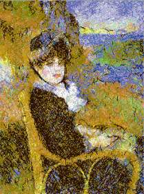 Pierre-Auguste Renoir. By the Seashore.