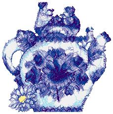 Porcelain Teapot I