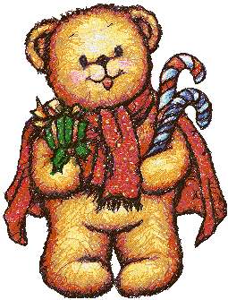 Teddy Bear with Gifts