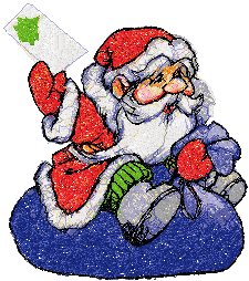 Santa with Letter
