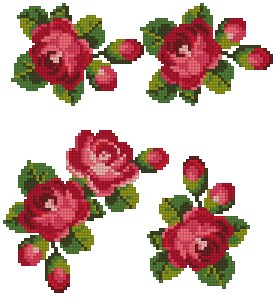 Rose Linen Set