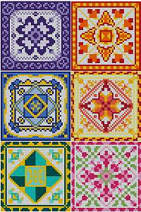 Quilt Ornament Set