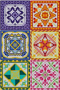 Quilt Ornament Set