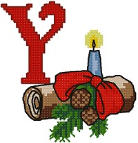 Y is for Yule Log