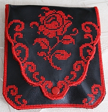 Elegant Rose Purse