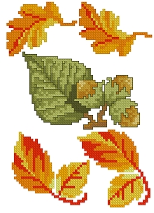 Autumn Leaves Set