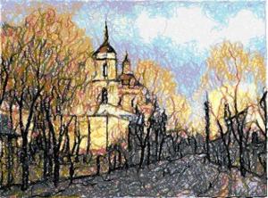 Church in Autumn