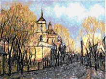 Church in Autumn