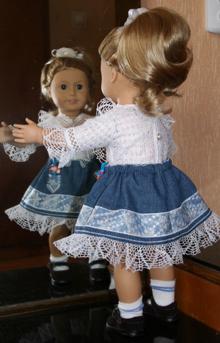 Skirt in the Hoop for 18-inch Dolls