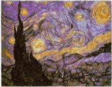 The Starry Night by Vincent van Gogh