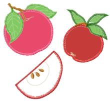 Apple Applique Set