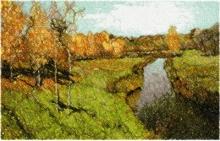 Golden Autumn by Isaac Levitan