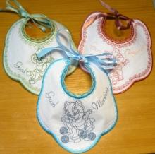 Baby Bib In-the-Hoop Set (ITH)