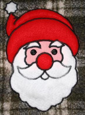 Santa Claus Applique