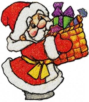 Santa with Gifts