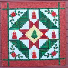 Christmas Quilt Applique Set